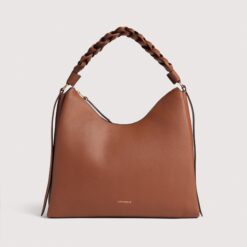Coccinelle BOHEME GRANA DOUBLE 682 COGNAC NOIR
