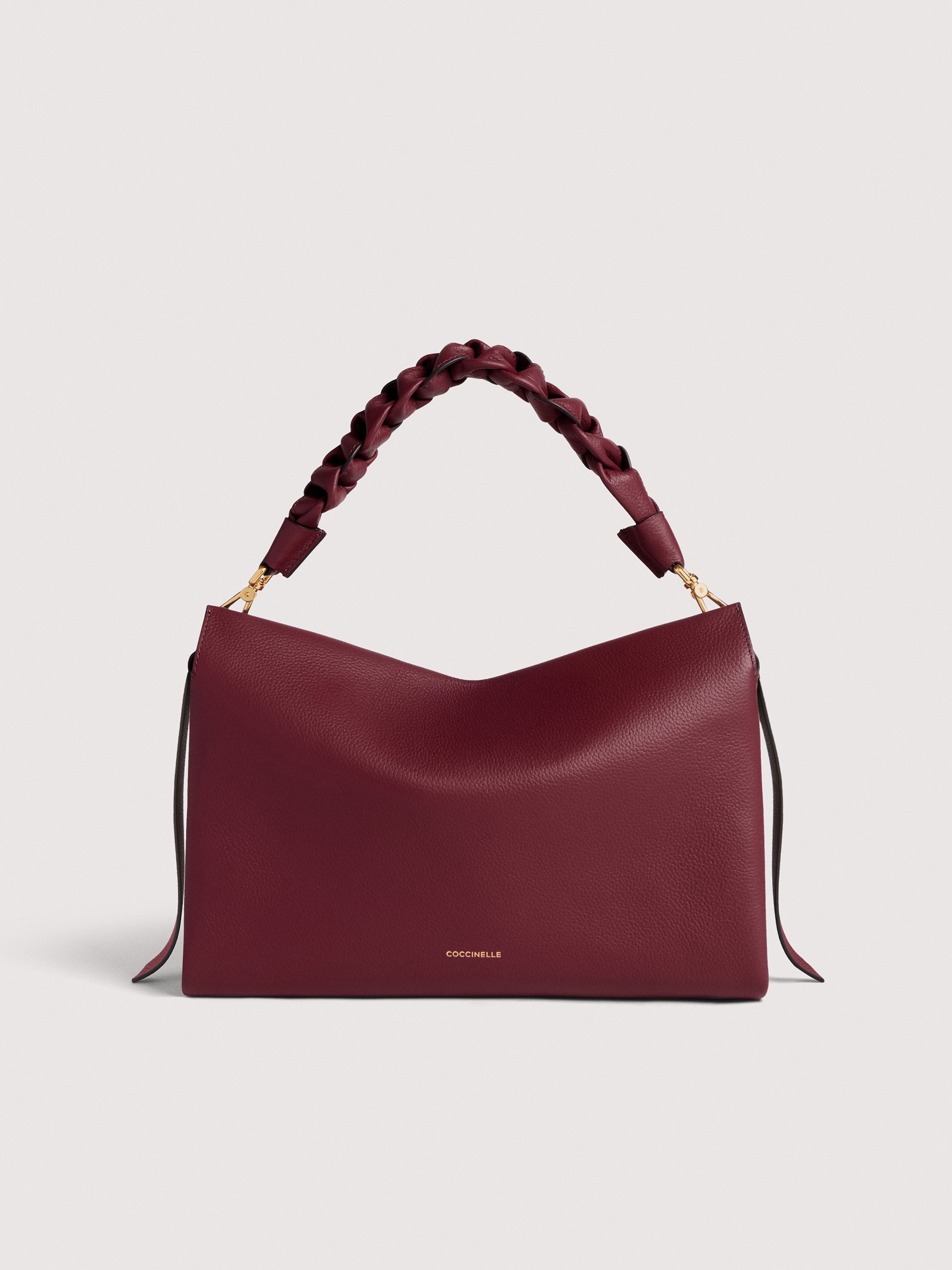 Coccinelle BOHEME GRANA DOUBLE 682 COGNAC NOIR