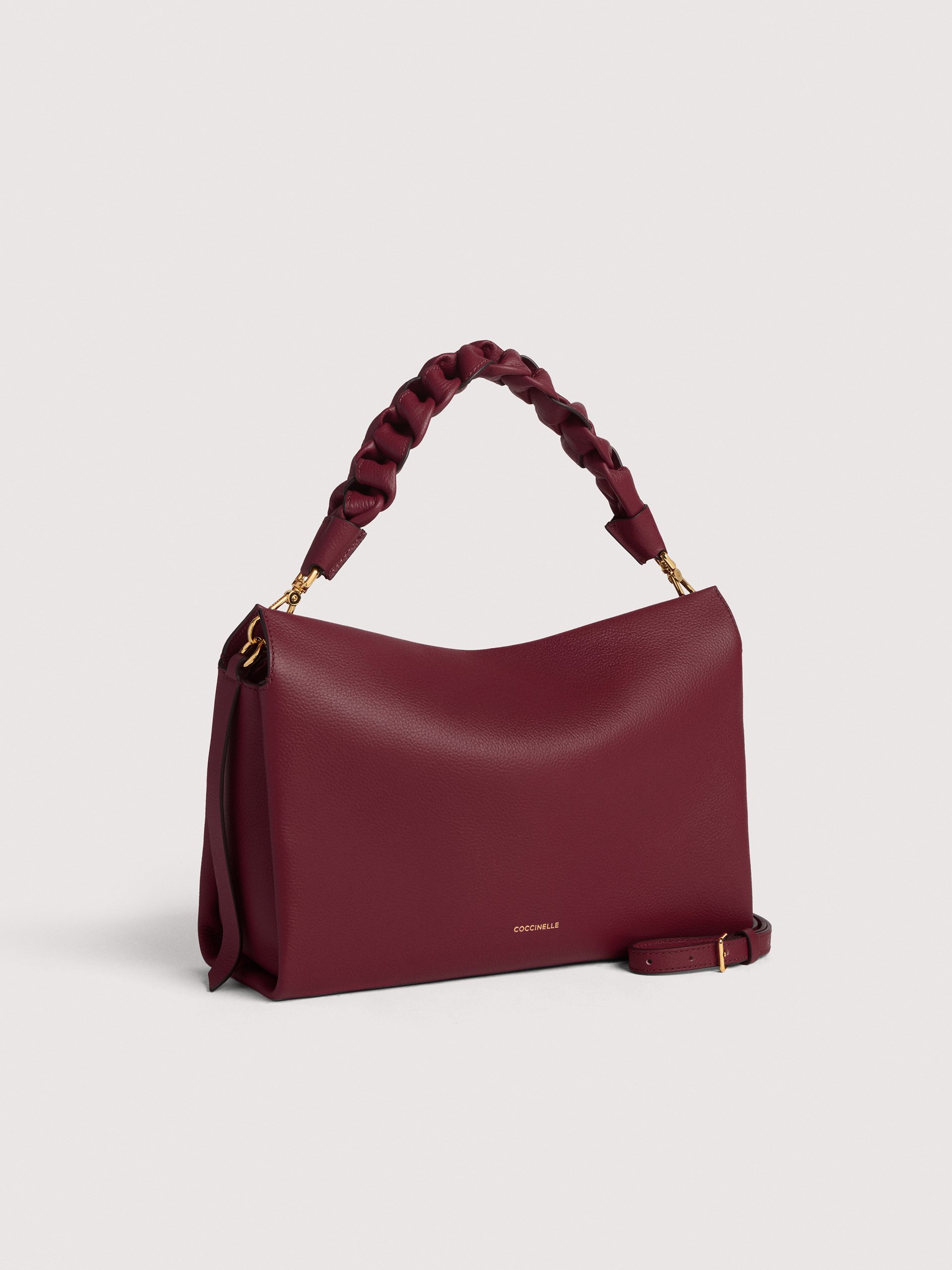 Coccinelle BOHEME GRANA DOUBLE 682 COGNAC NOIR - immagine 2