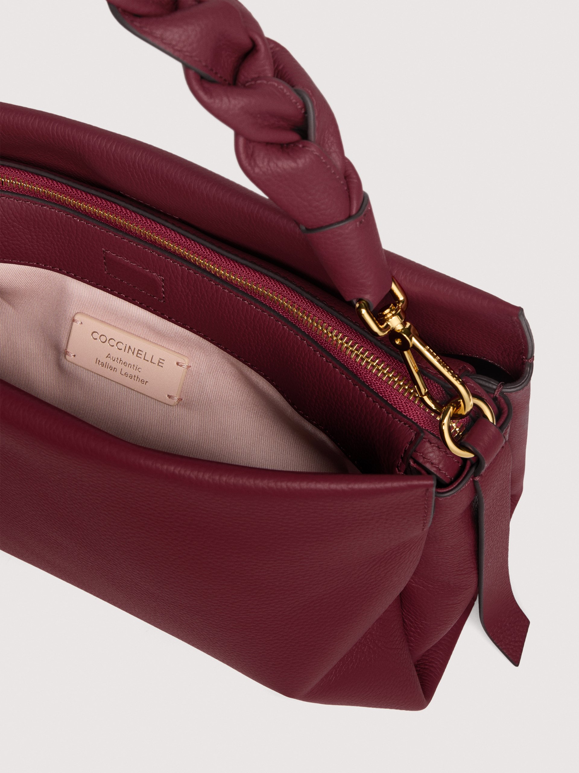 Coccinelle BOHEME GRANA DOUBLE 682 COGNAC NOIR - immagine 3