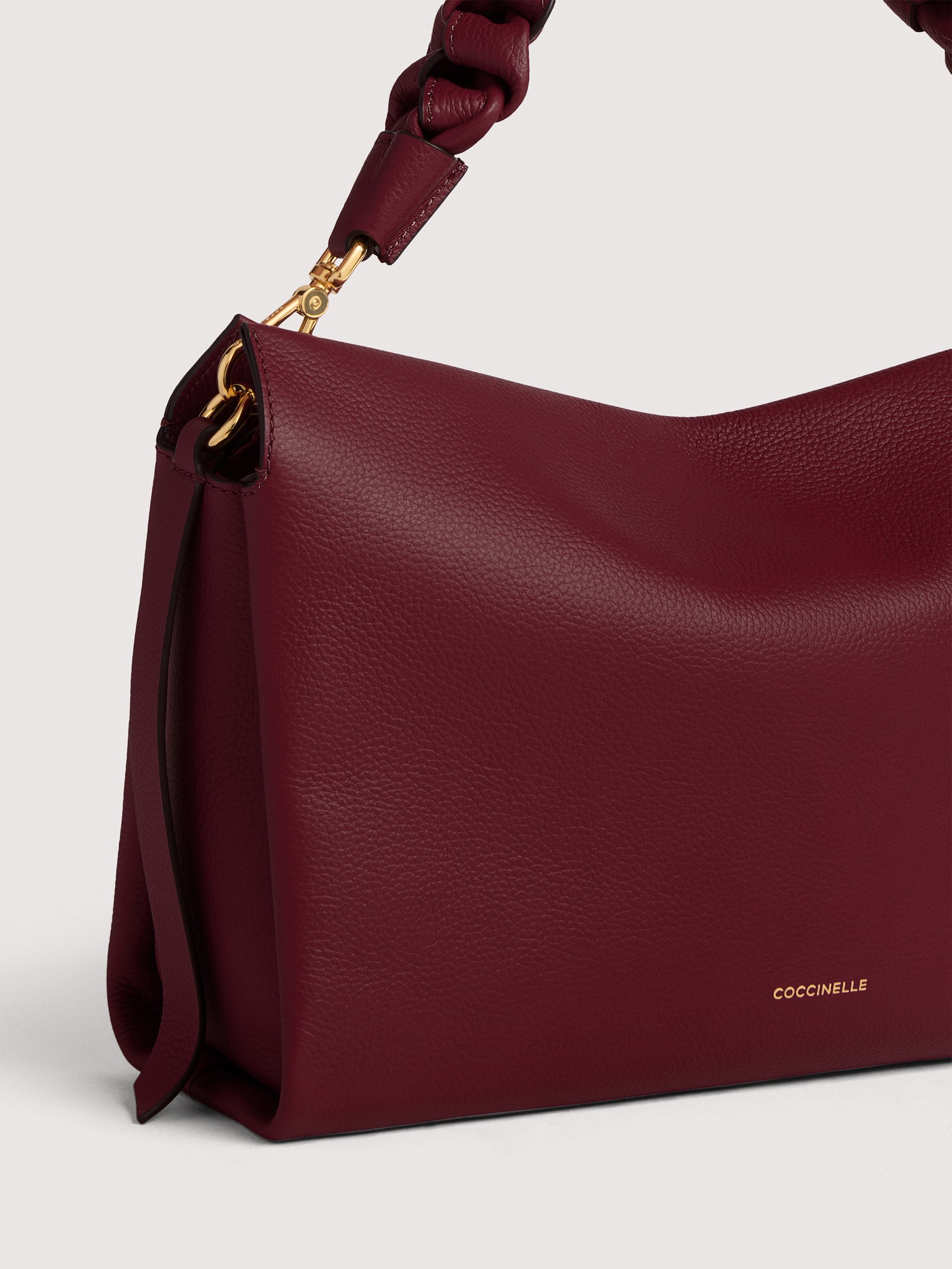 Coccinelle BOHEME GRANA DOUBLE 682 COGNAC NOIR - immagine 4