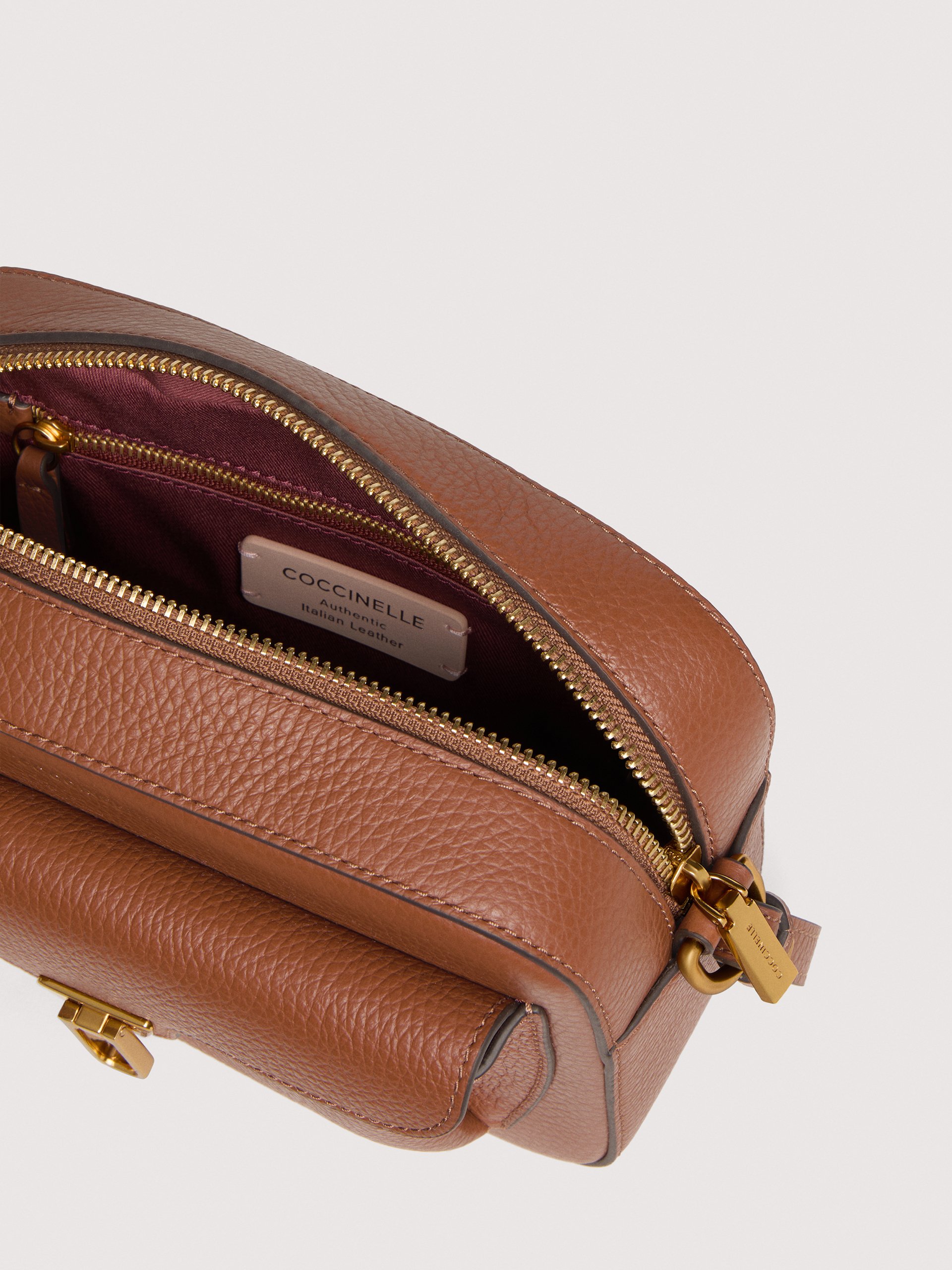 COCCINELLE BEAT SOFT W11 COGNAC - immagine 3