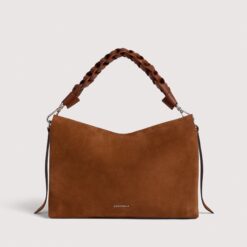 Coccinelle BOHEME SUEDE BIMATERIAL W11 COGNAC
