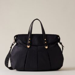 Borbonese CROISSANT SHOPPING Y66 DARK BLACK