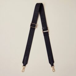 Borbonese TRACOLLA LARGH.CM 3 100 NERO