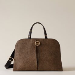 Borbonese TULIP BAULETTO 311 OP NAT/NERO