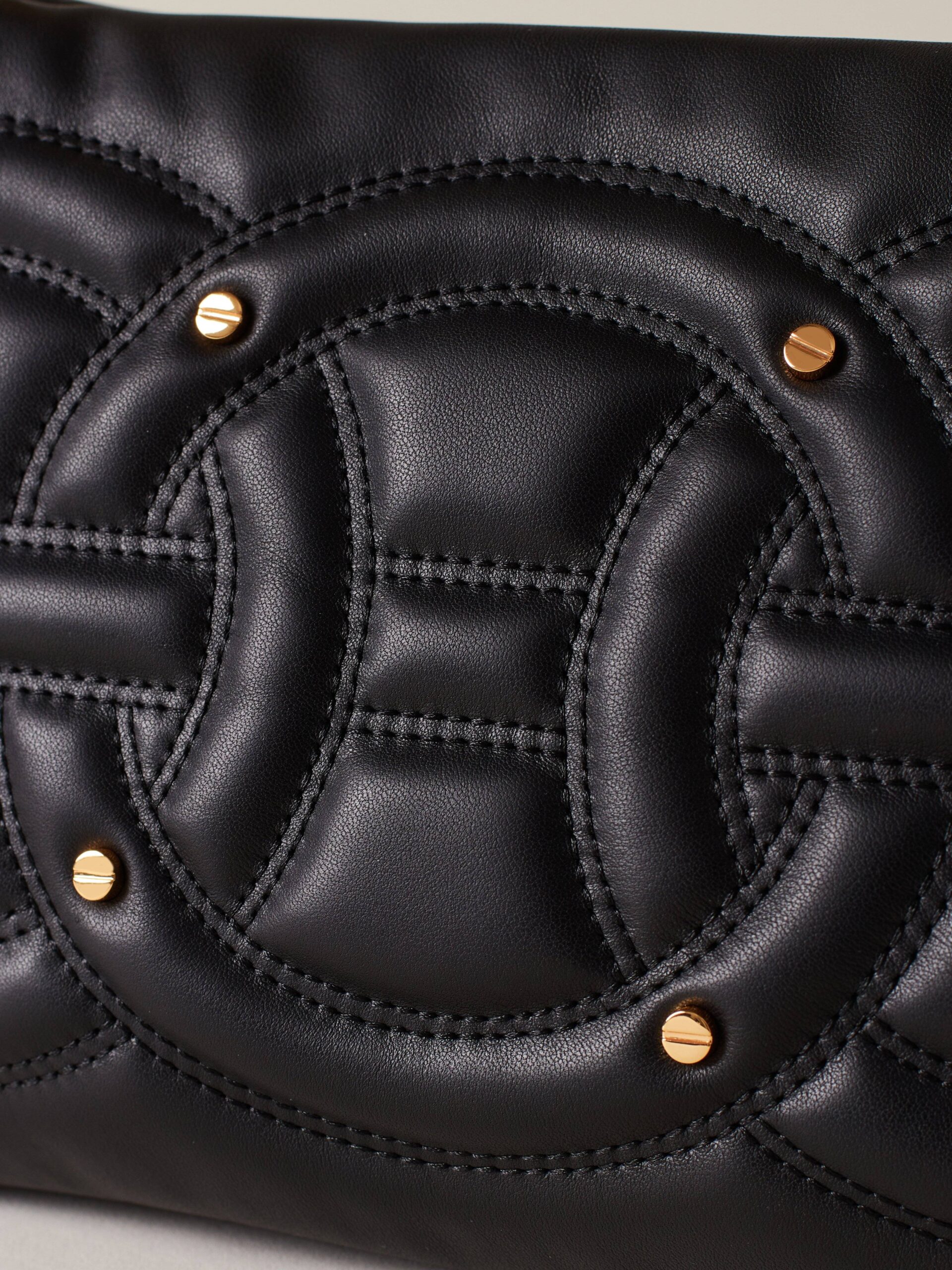 Borbonese RONDO'MINI BAG 480 NERO/OP NAT - immagine 4