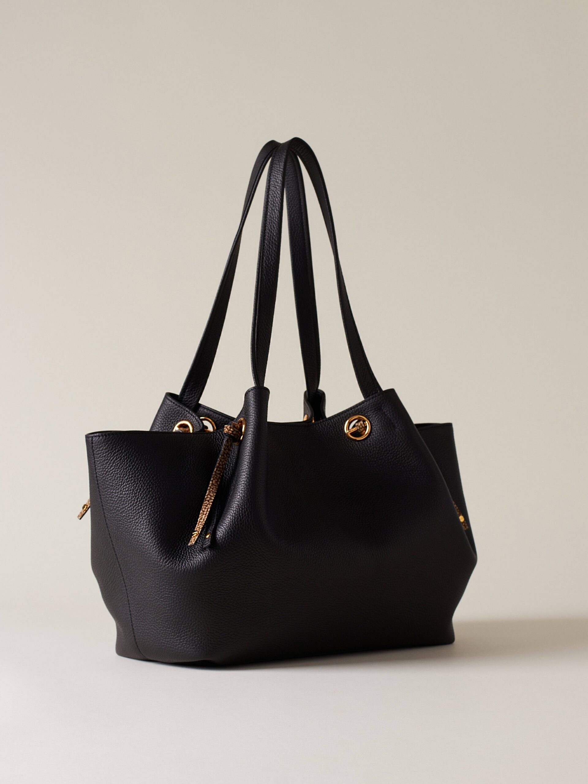 Borbonese MAREE SHOPPING 100 NERO - immagine 2