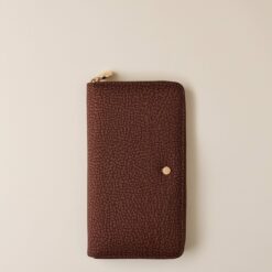 Borbonese P.FOGLIO ZIP AROUND 038 NOISETTE
