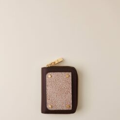Borbonese VITE P.FOGLIO 069 CASTANO MUSHROOM
