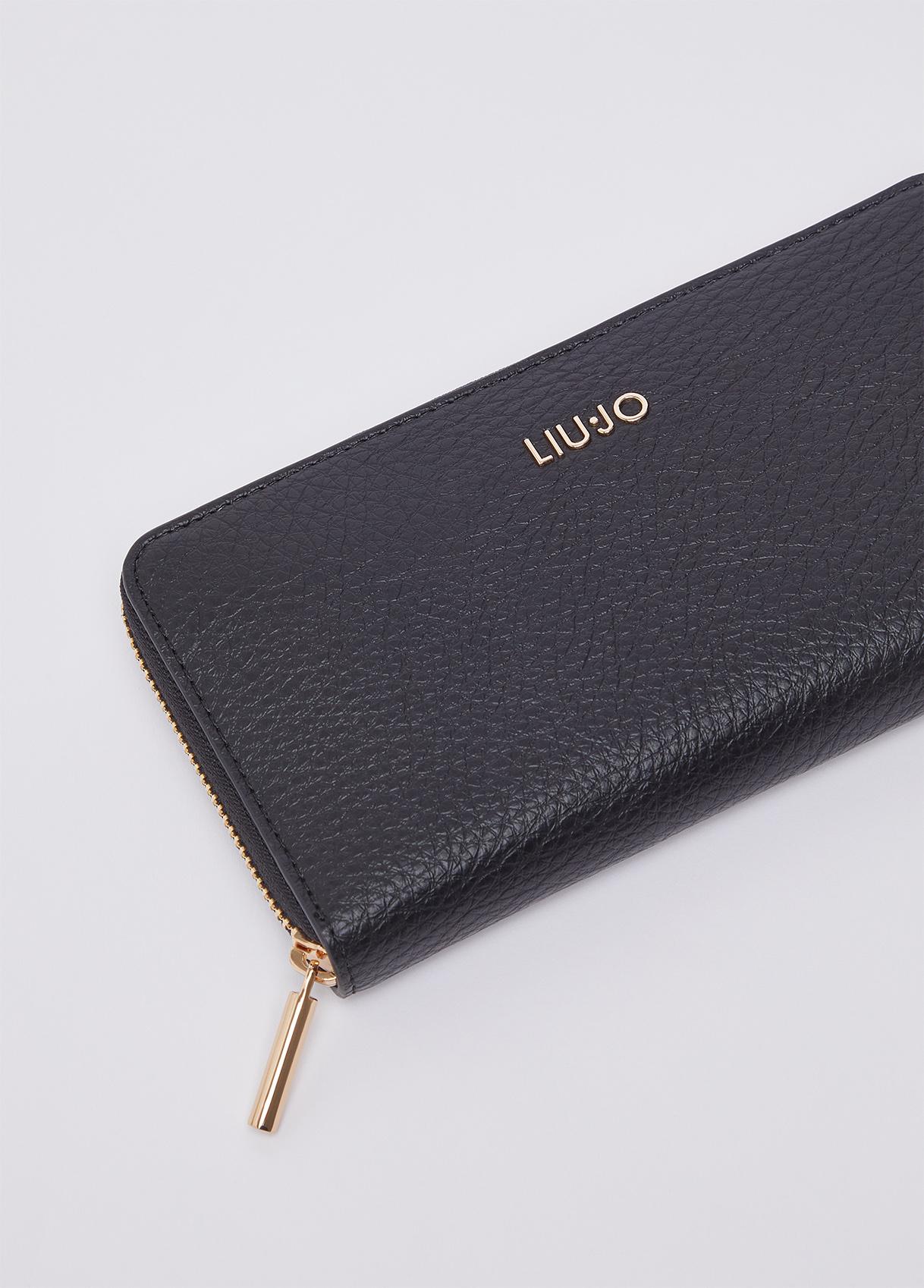 LIU JO PORTAFOGLIO NERO 22222 - immagine 3