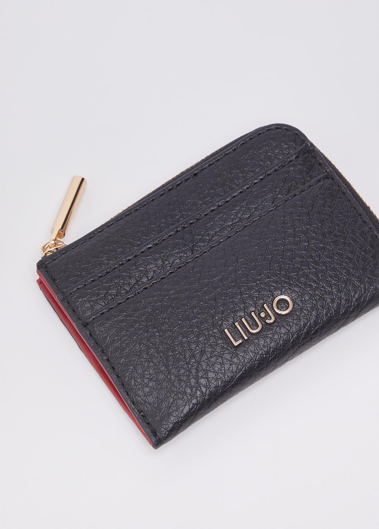 LIU JO PORTAFOGLIO NERO 22222 - immagine 3