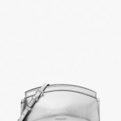 MICHAEL KORS ATHENA CLUTCH 040 SILVER