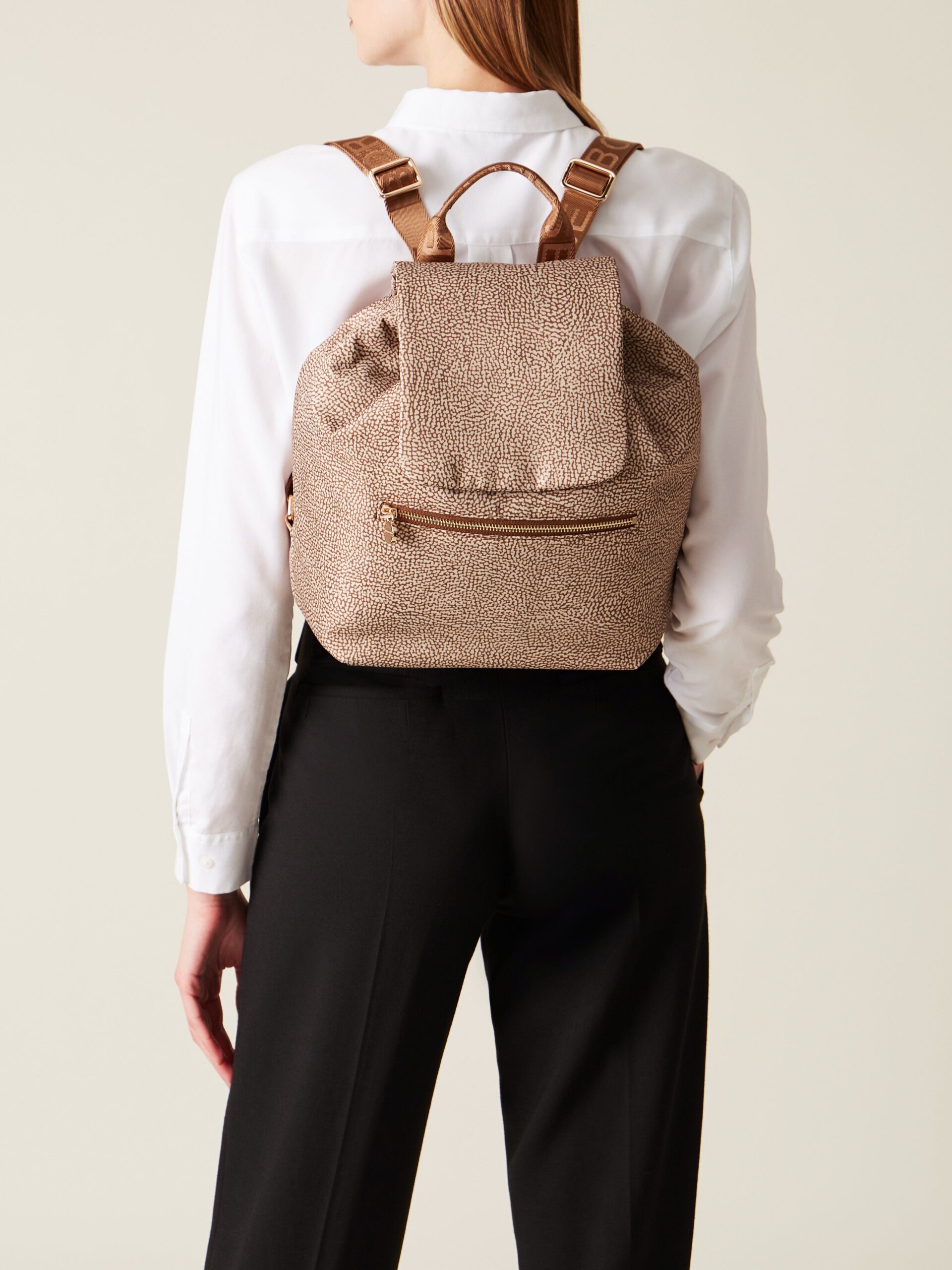 BORBONESE ZAINO 994 BEIGE MARRONE