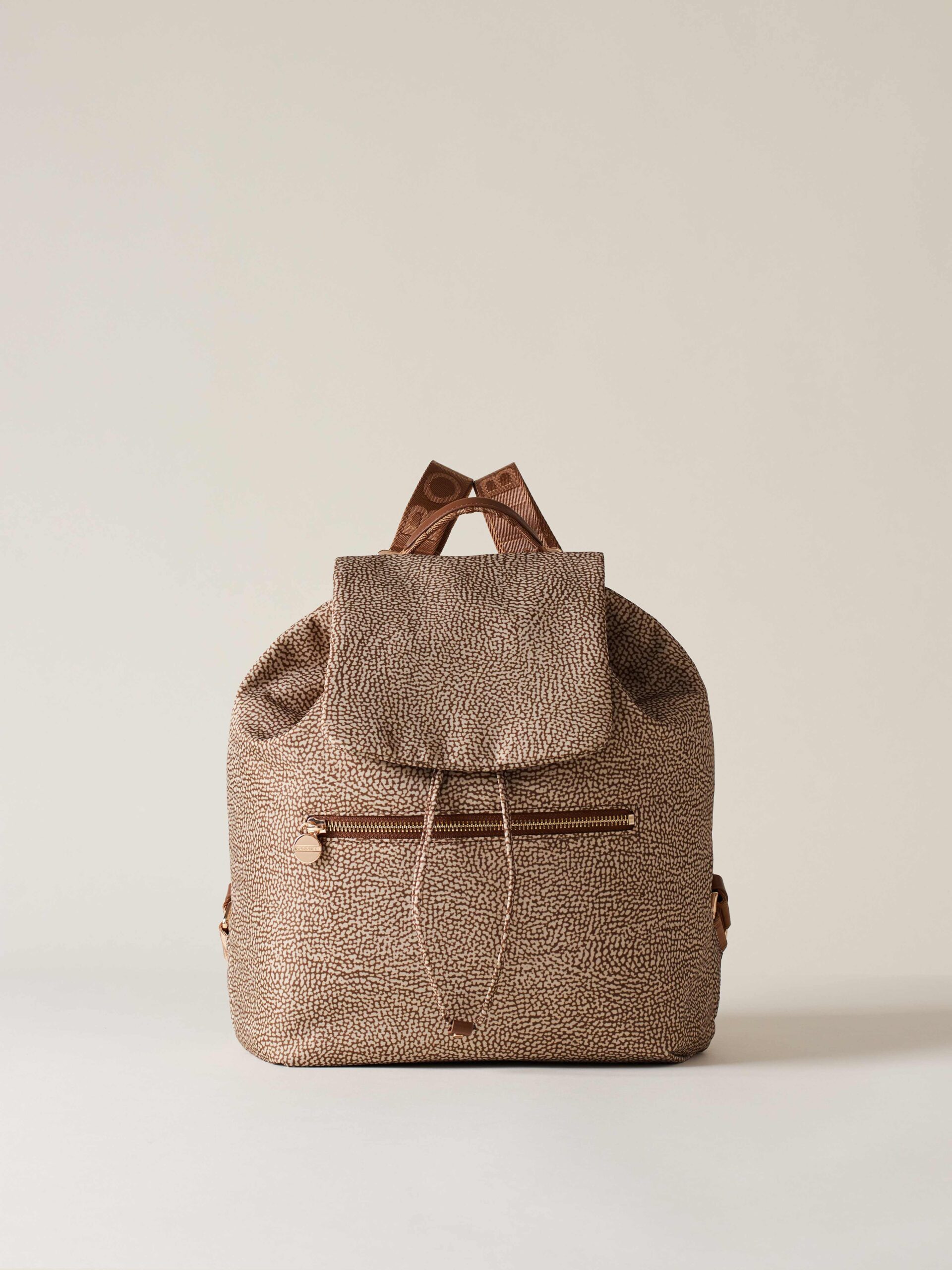 BORBONESE ZAINO 994 BEIGE MARRONE - immagine 2