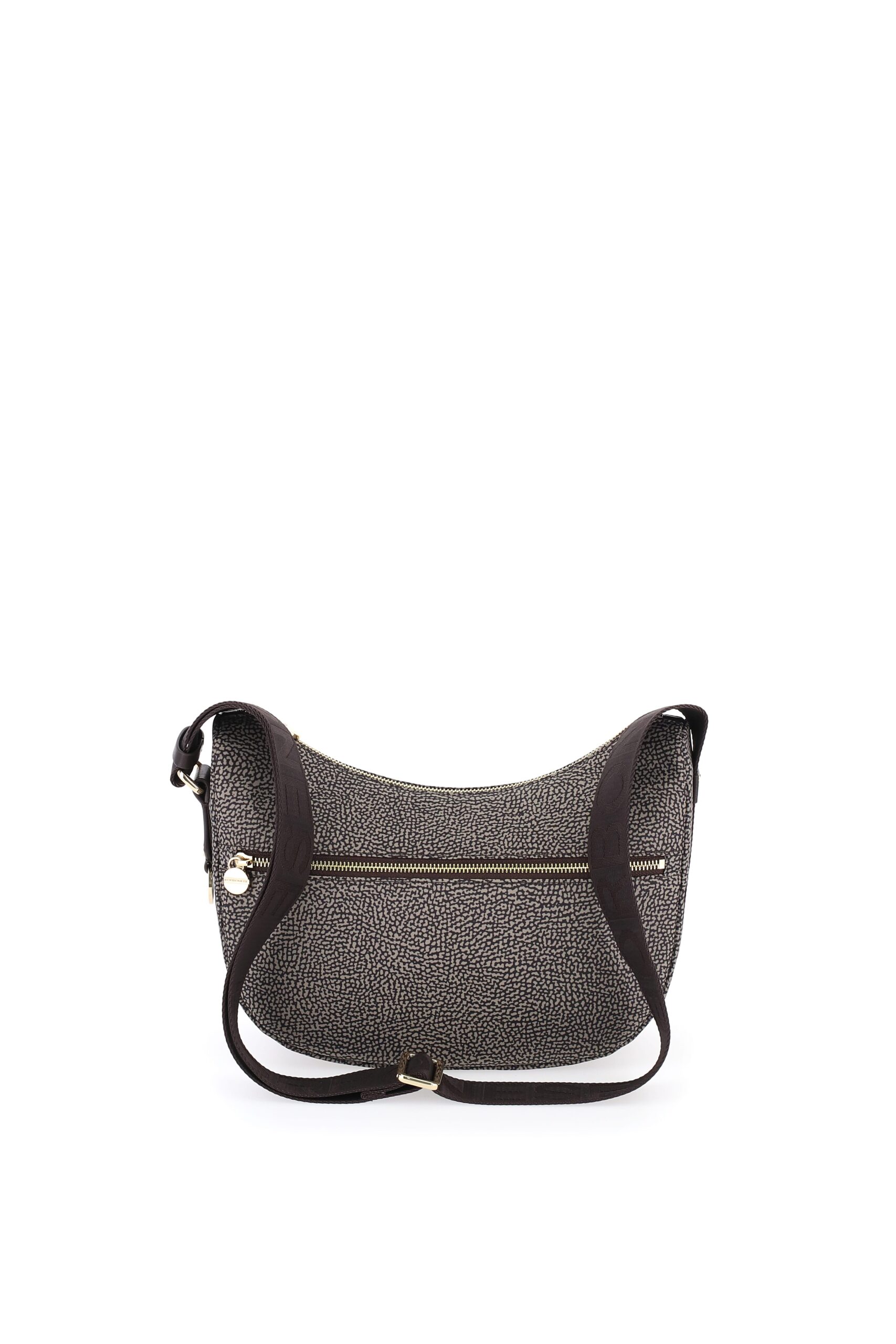 Borbonese LUNA BAG SMALL 228 FANGO T MORO - immagine 2