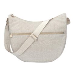 Borbonese LUNA BAG MEDIUM C75 SABBIA