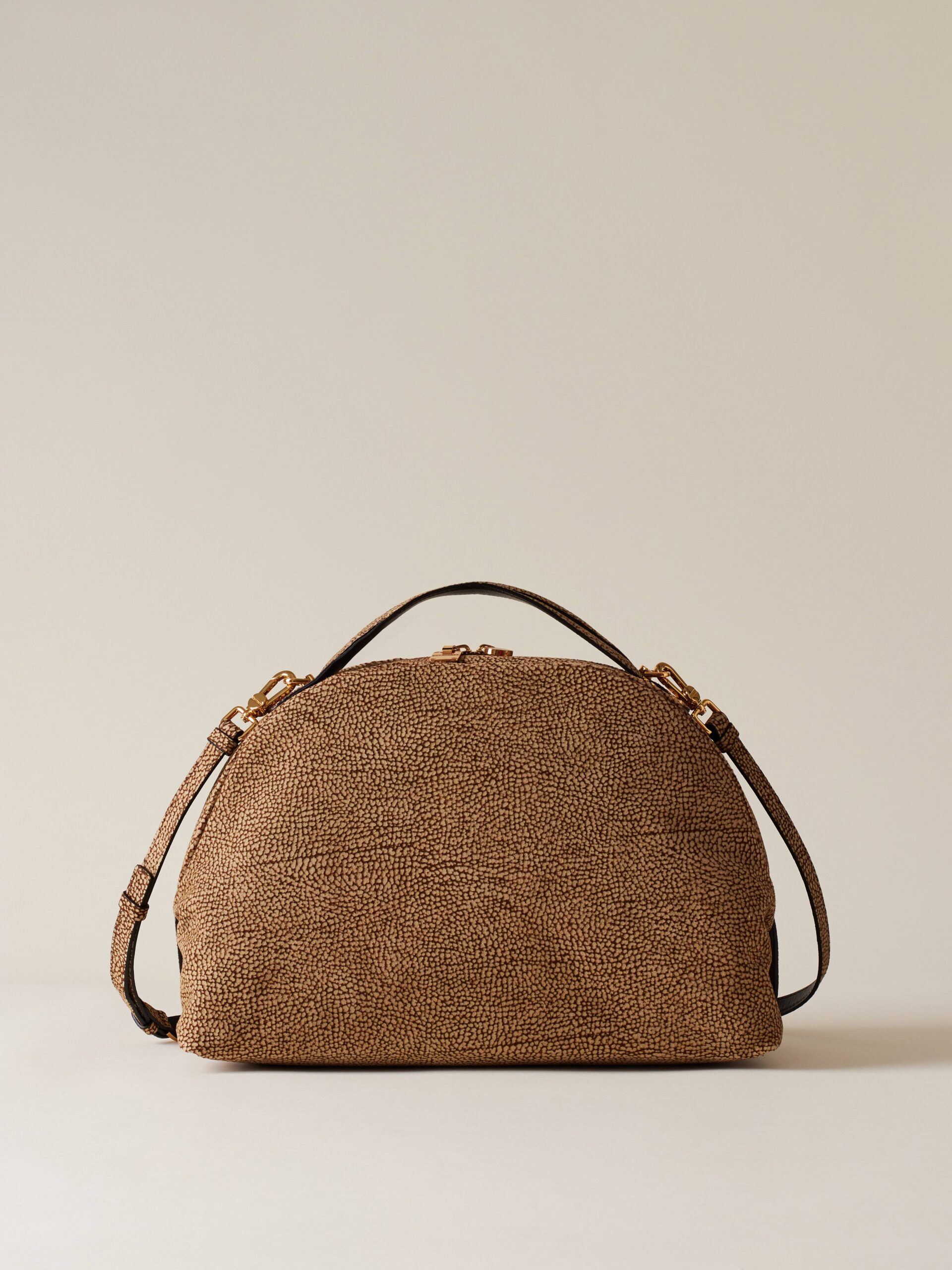 Borbonese CAMOSCIO BAULETTO 306 OP NATURALE - immagine 7