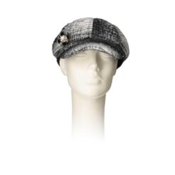 LIU JO Cappello R9449 CHECK BLACK