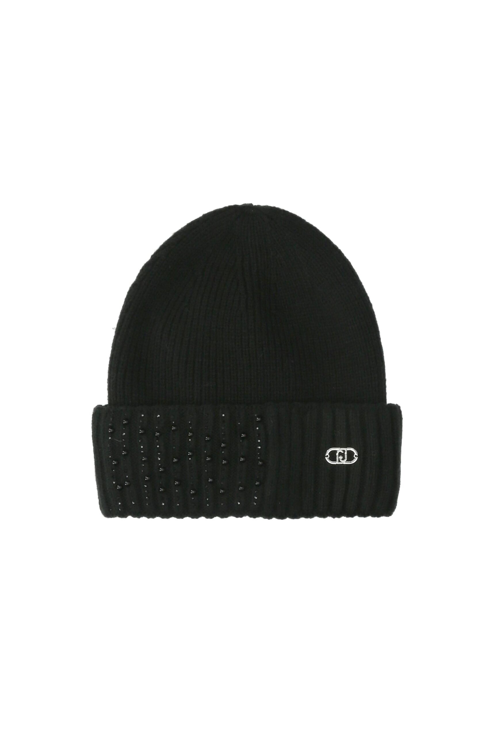 LIU JO BEANIE CON APPLICAZIONI NERO 22222