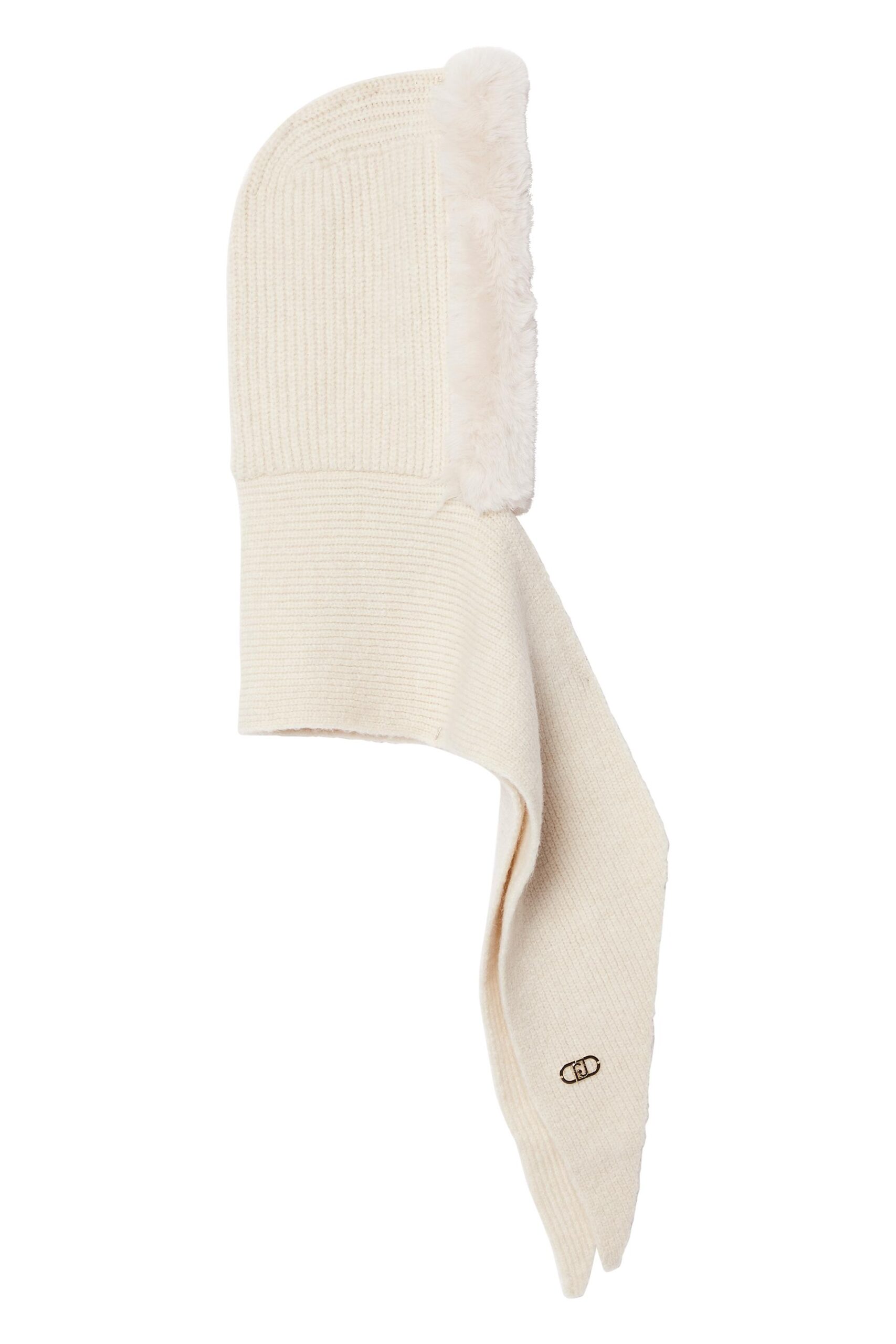 LIU JO SCIARPA C/CAPPUCCIO F/FUR 00192 BURRO