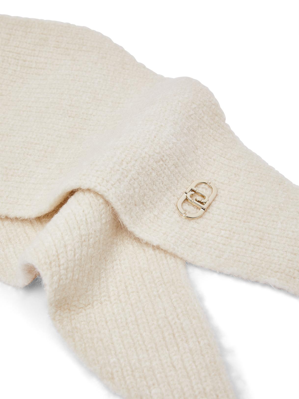 LIU JO SCIARPA C/CAPPUCCIO F/FUR 00192 BURRO - immagine 6