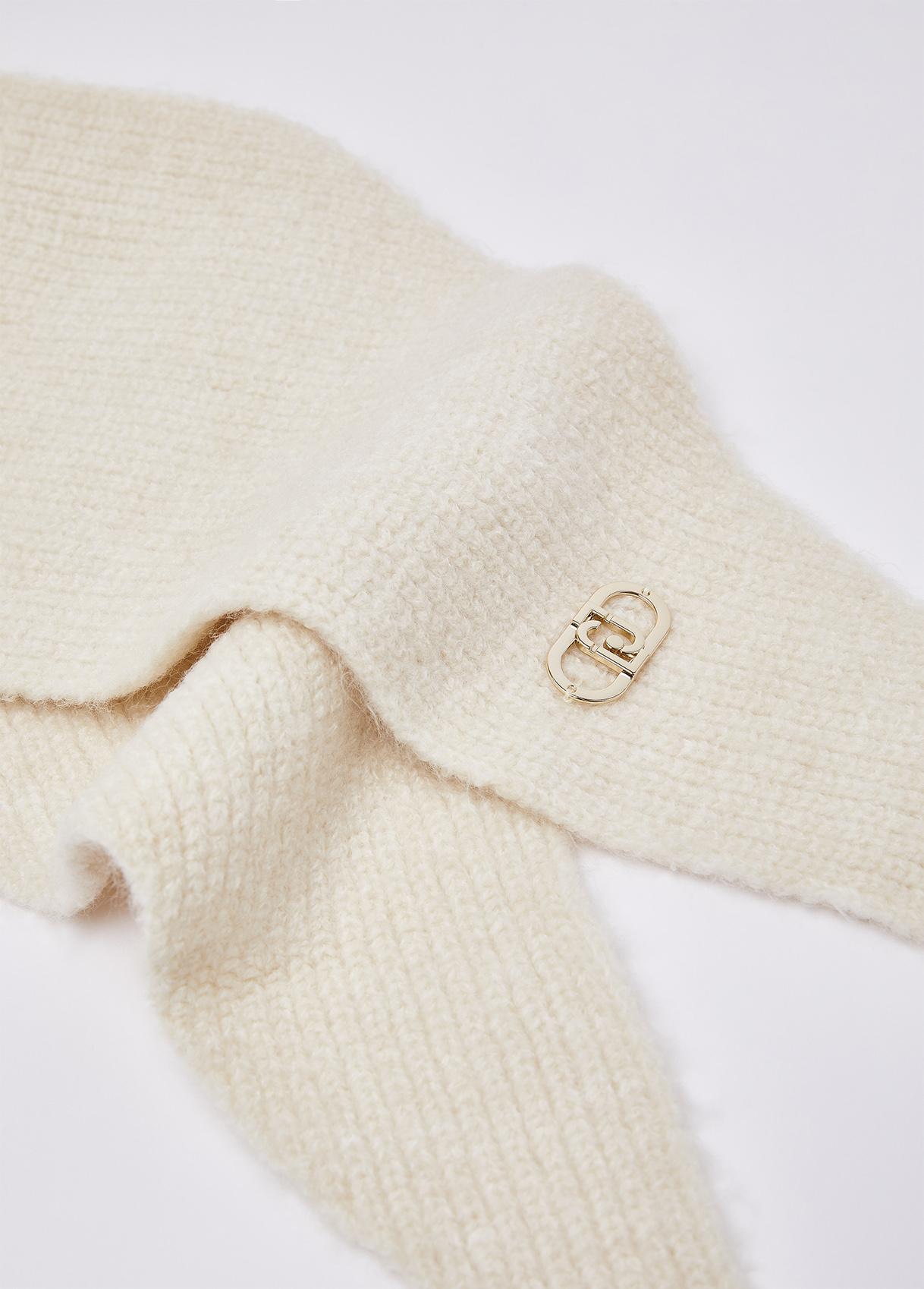 LIU JO SCIARPA C/CAPPUCCIO F/FUR 00192 BURRO - immagine 7