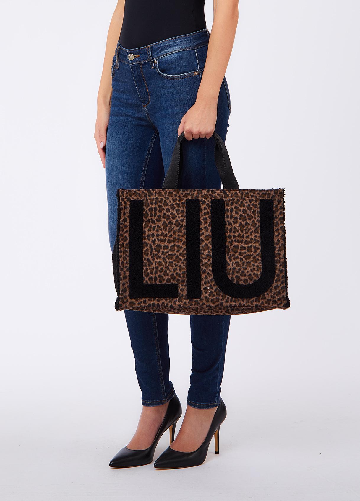 LIU JO TOTE ANIMALIER ANIMALIER S19E1 ANIMALIER - immagine 5