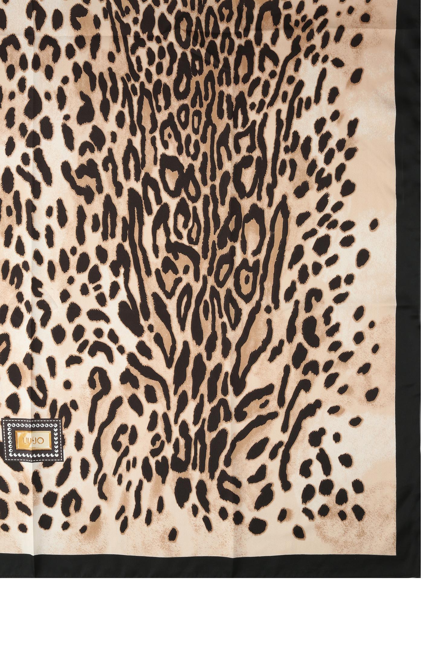 LIU JO FOULARD MIX PRINT 90X90 09B65 Leopard