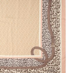 LIU JO STOLA ANIMALIER CINTURINI 70X180 CAMEO ROSE 41310