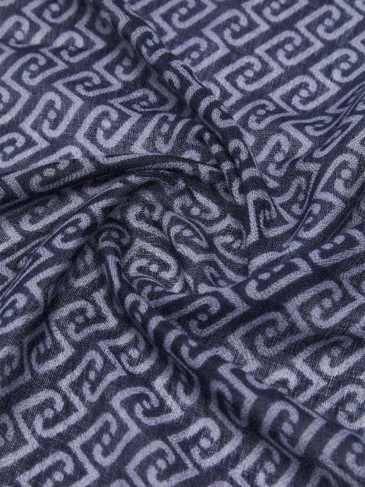 LIU JO STOLA ANIMALIER CINTURINI 70X180 MIDNIGHT 90013 - immagine 5