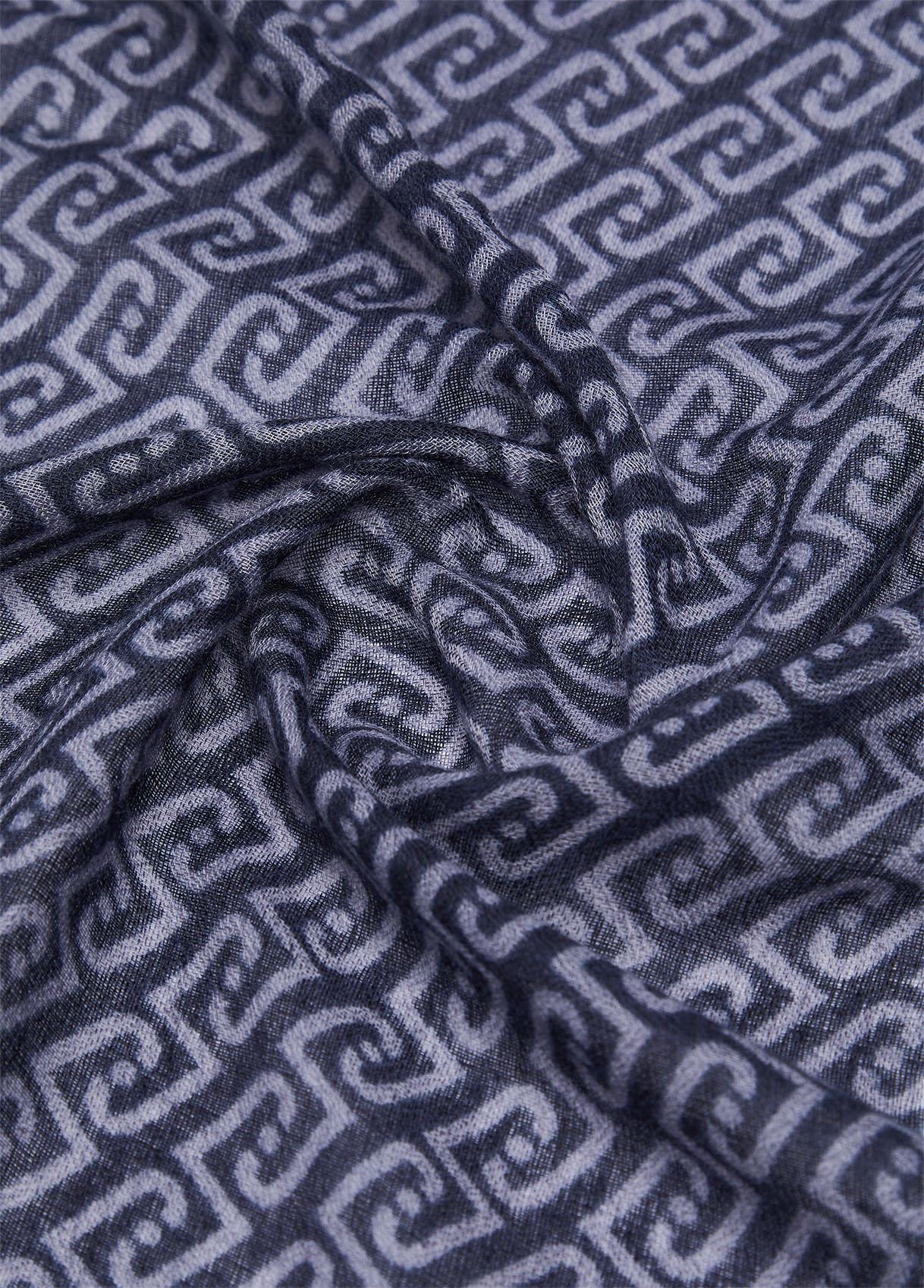 LIU JO STOLA ANIMALIER CINTURINI 70X180 MIDNIGHT 90013 - immagine 6