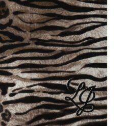 LIU JO STOLA FUR MIX ANIMALIER 70X200 00070 CAMMELLO