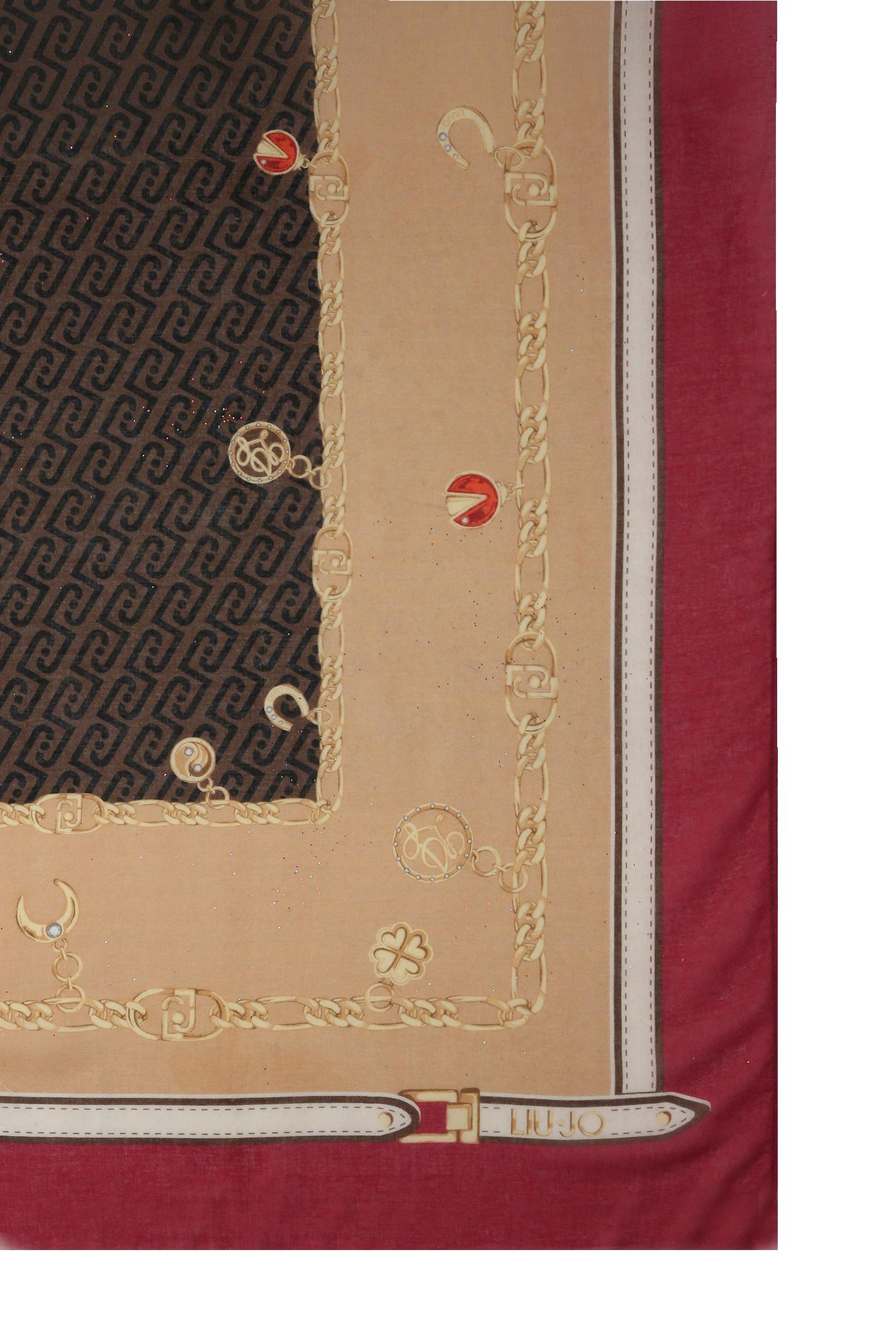 LIU JO FOULARD CHARMY 120X120 T.MORO 00533
