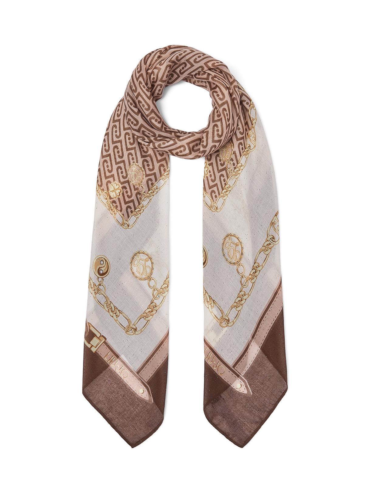 LIU JO FOULARD CHARMY 120X120 T.MORO 00533 - immagine 7