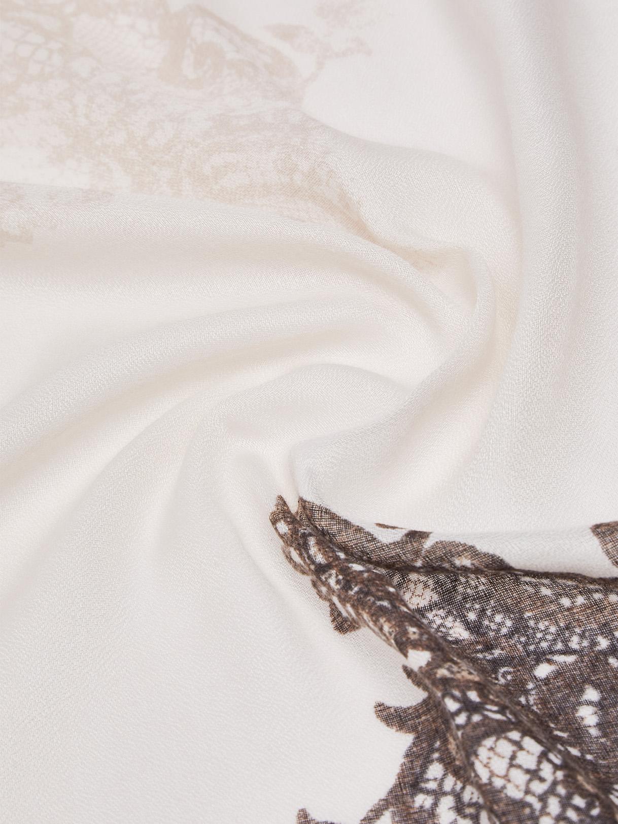LIU JO FOULARD LEOPARD LACE 00070 CAMMELLO - immagine 5