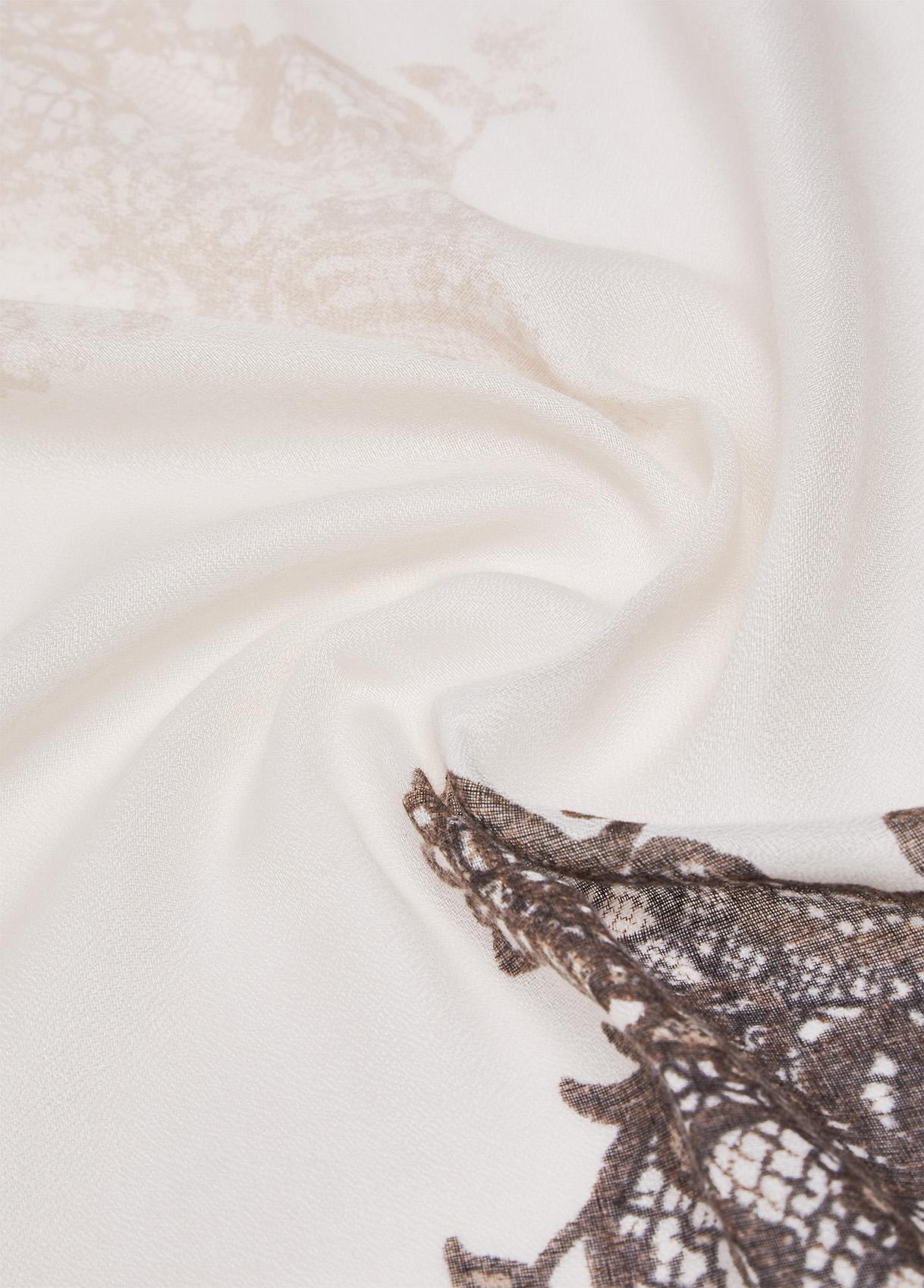 LIU JO FOULARD LEOPARD LACE 00070 CAMMELLO - immagine 6