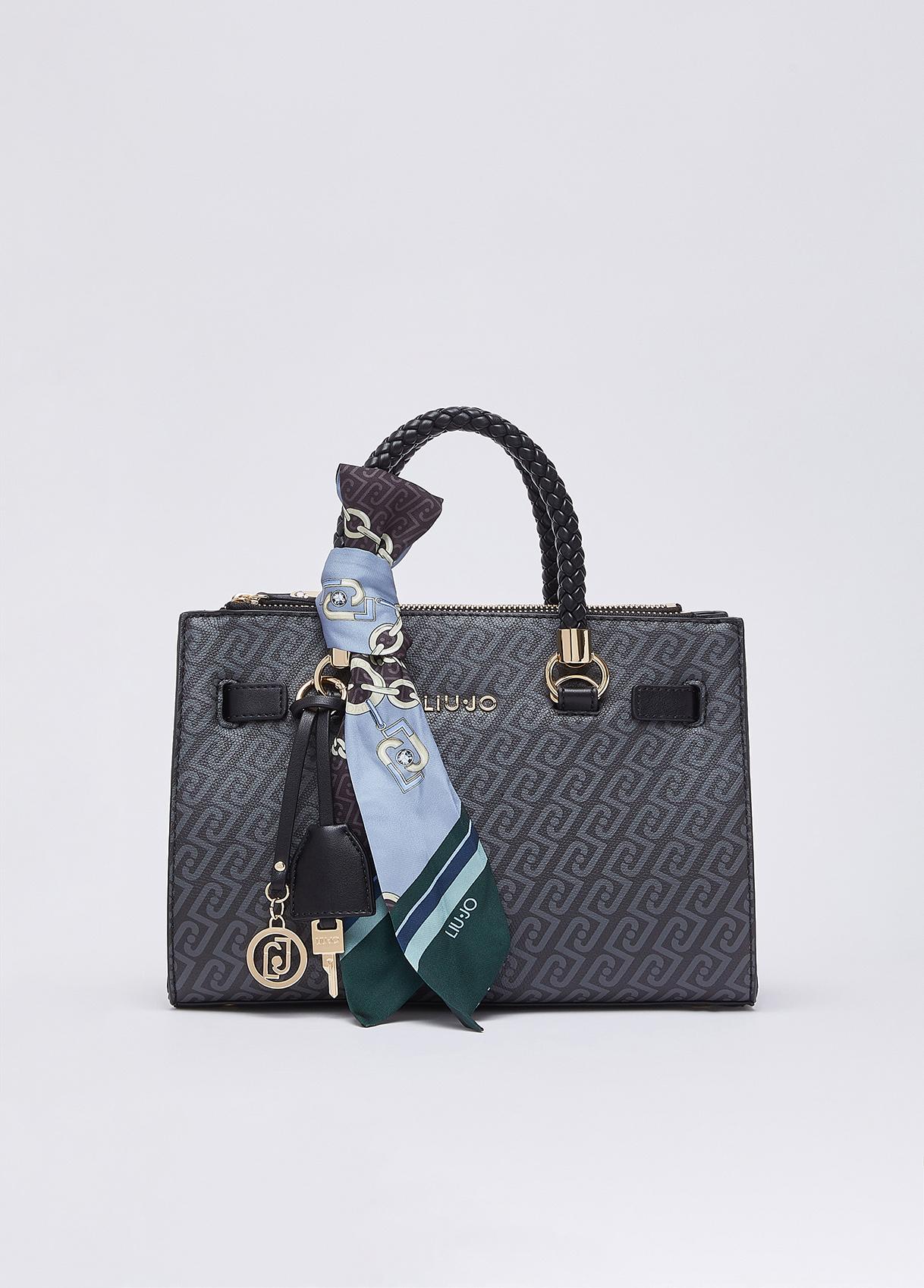 LIU JO SATCHEL NERO 22222 - immagine 3