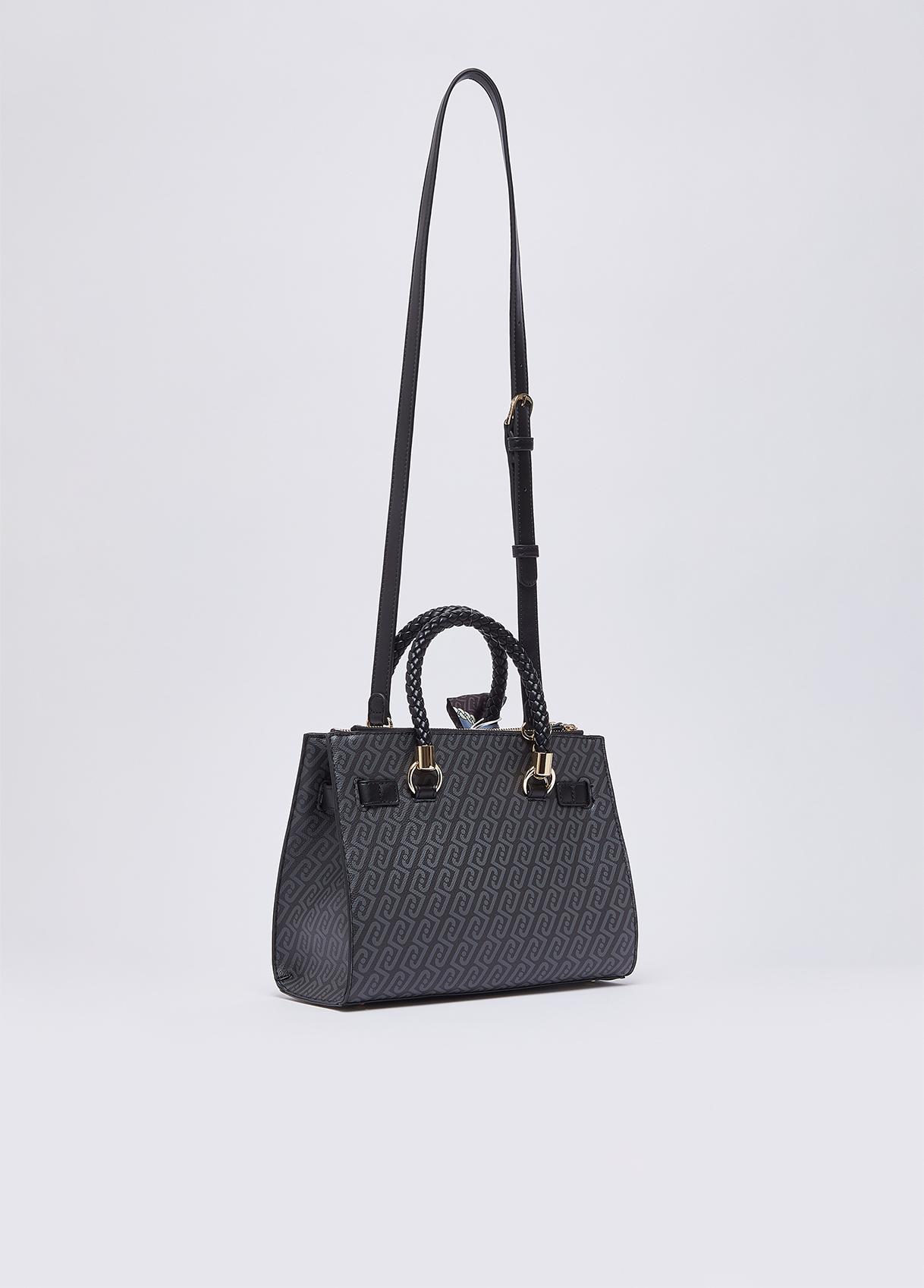 LIU JO SATCHEL NERO 22222 - immagine 4