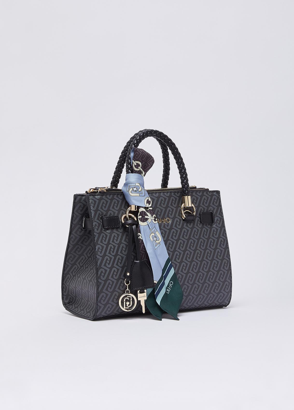 LIU JO SATCHEL NERO 22222 - immagine 5