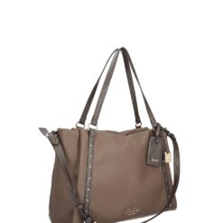 LIU JO SHOPPING BAG X0781 Dark mocha