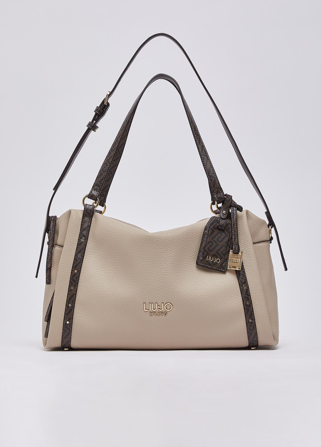 LIU JO BOSTON BAG NEUTRO 51308 - immagine 6