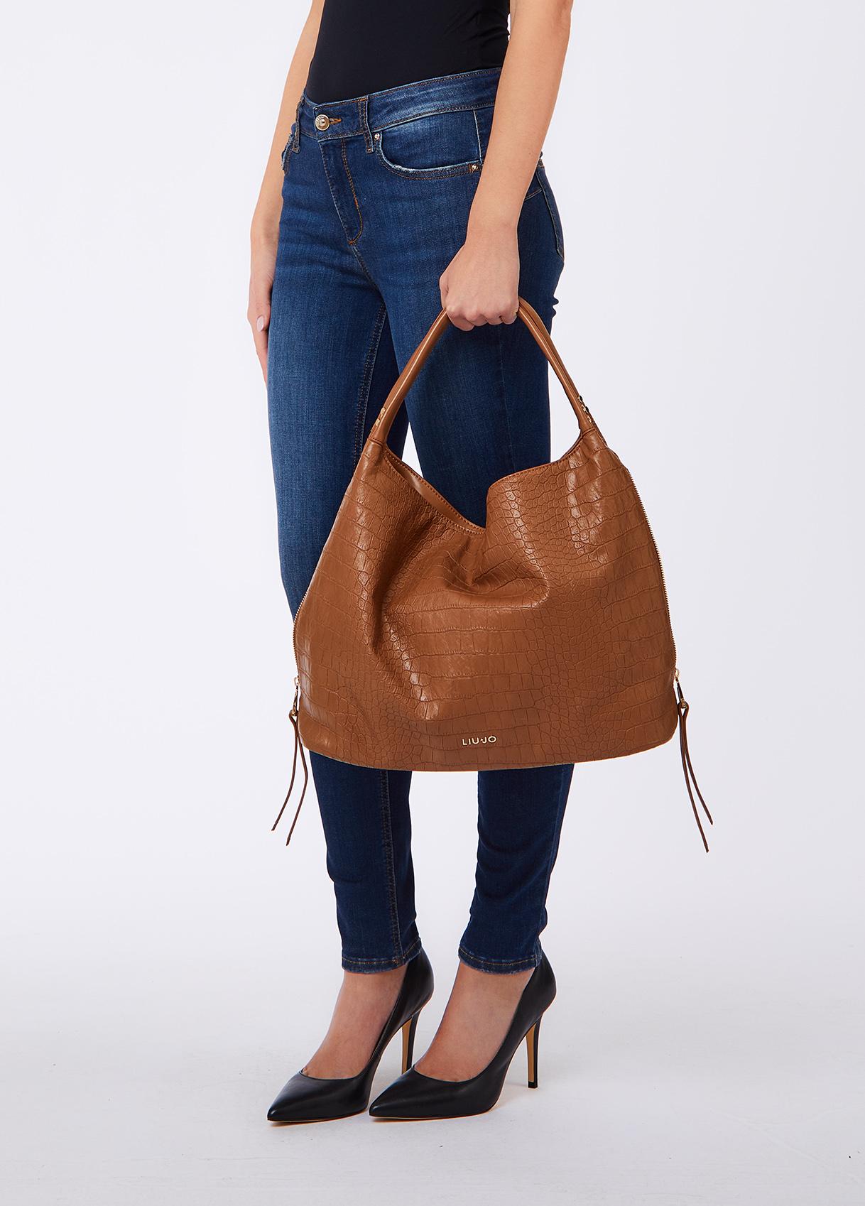 LIU JO SHOPPING BAG SUEDE 81140 - immagine 5