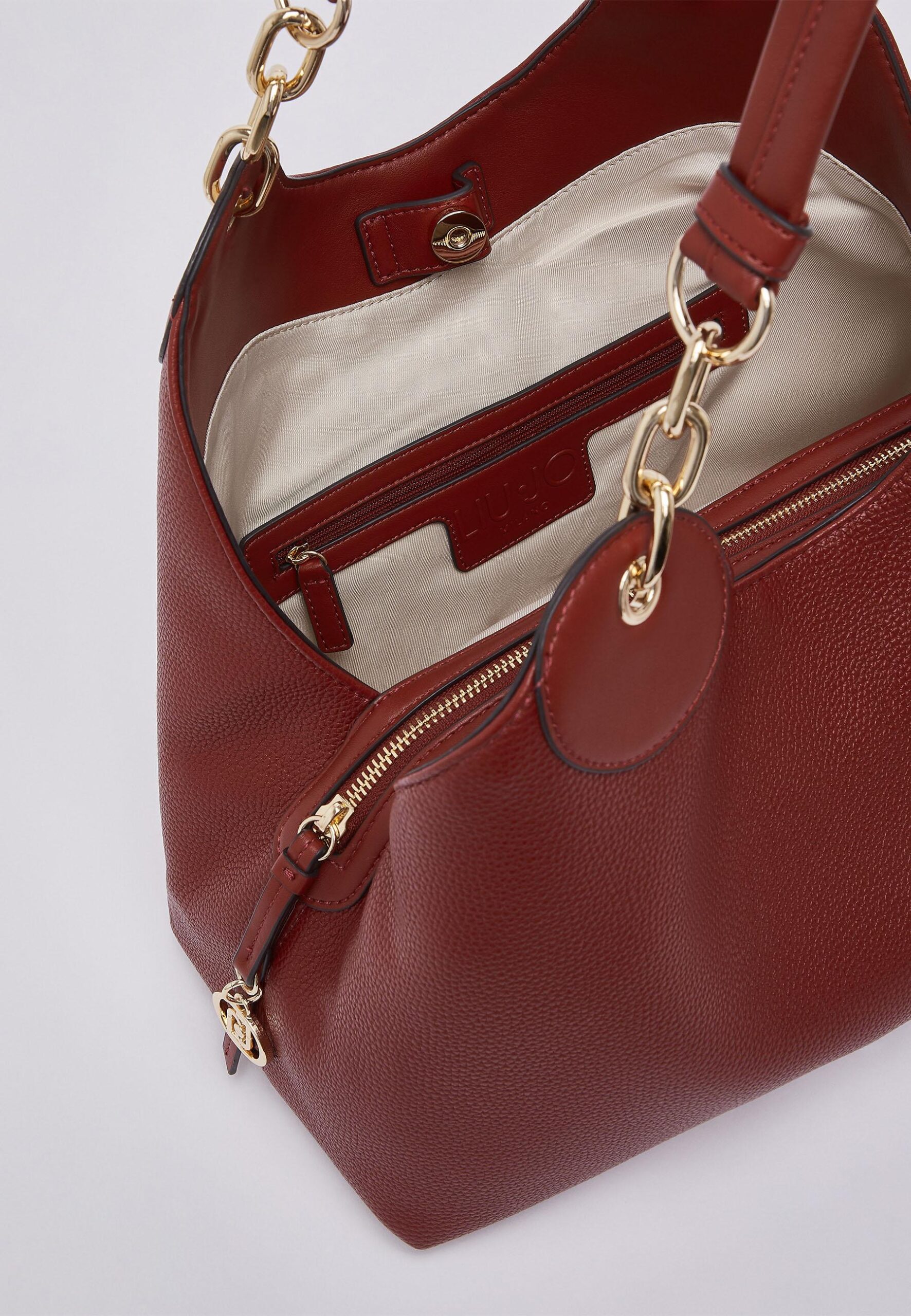 LIU JO BOSTON BAG 91543 Brick red