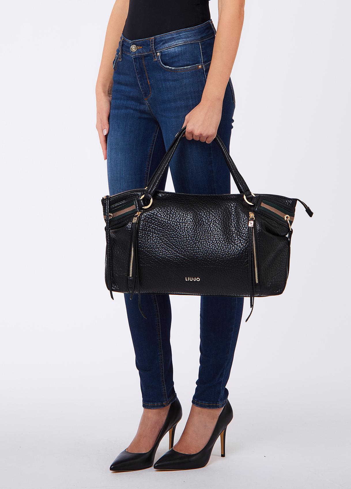 LIU JO BORSA A MANO C/T NERO 22222 - immagine 5