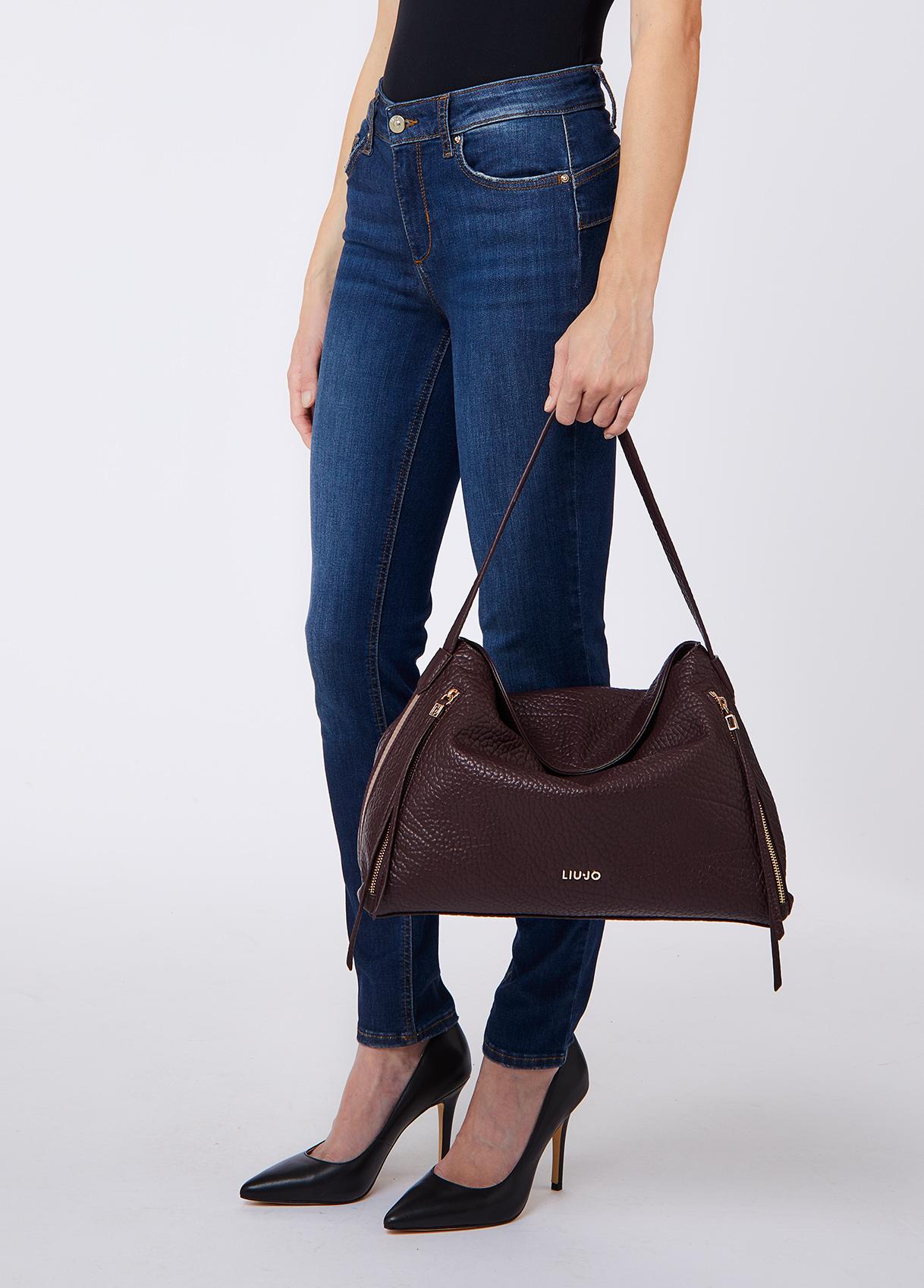LIU JO HOBO 91718 Red aubergine - immagine 5