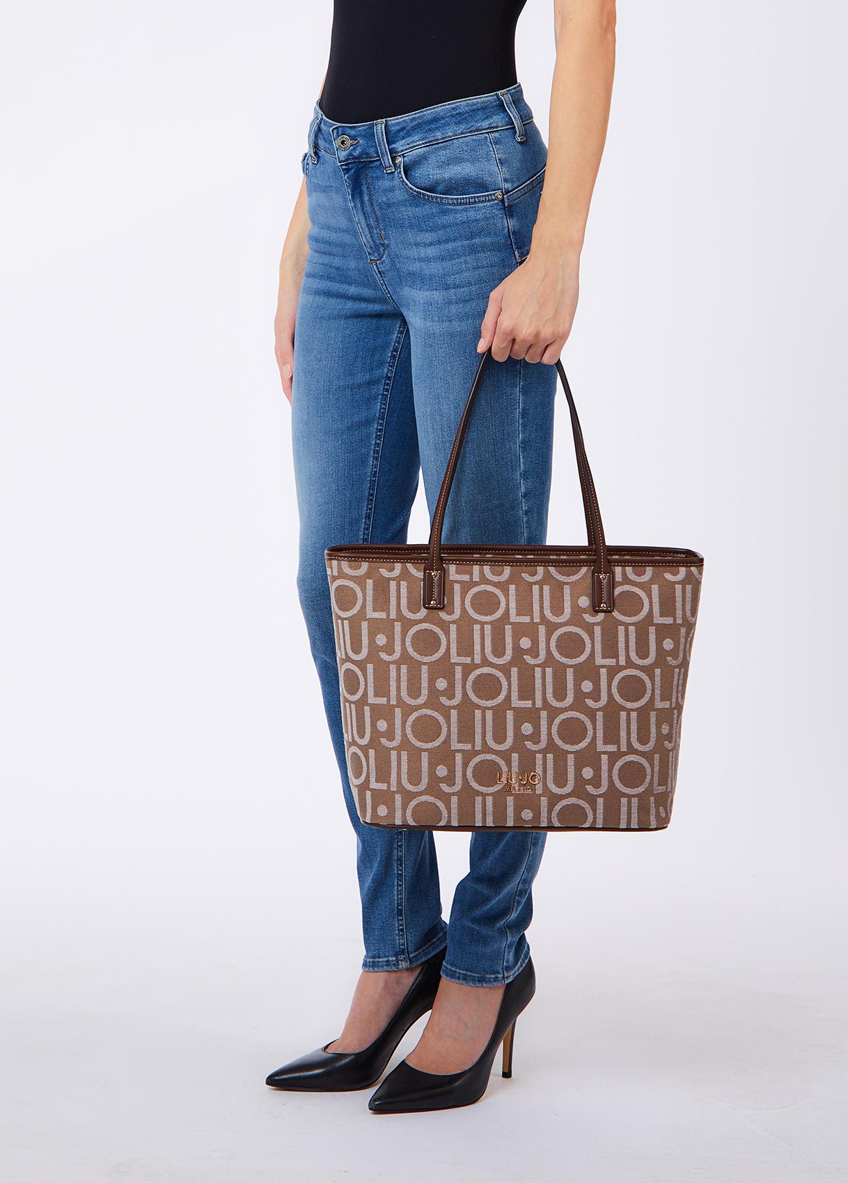 LIU JO SHOPPING BAG NEUTRO 51308 - immagine 5