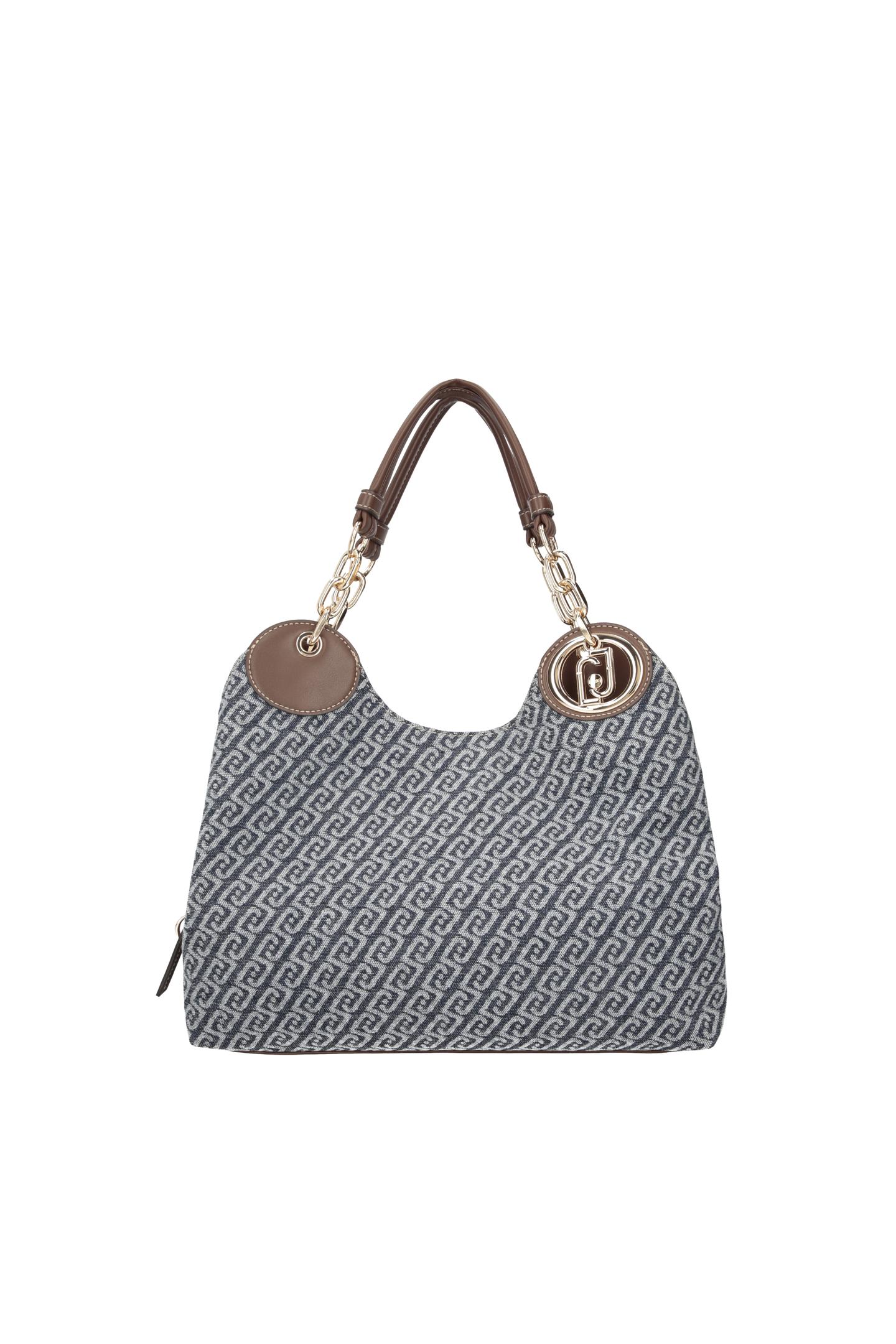 LIU JO BOSTON BAG BLU DENIM 00770 - immagine 2