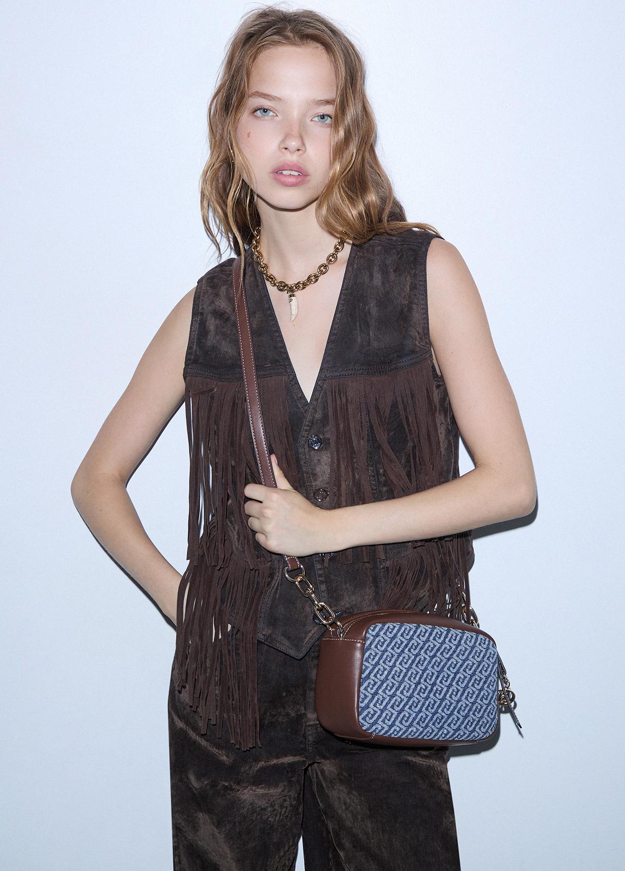 LIU JO CROSS OVER BLU DENIM 00770 - immagine 7