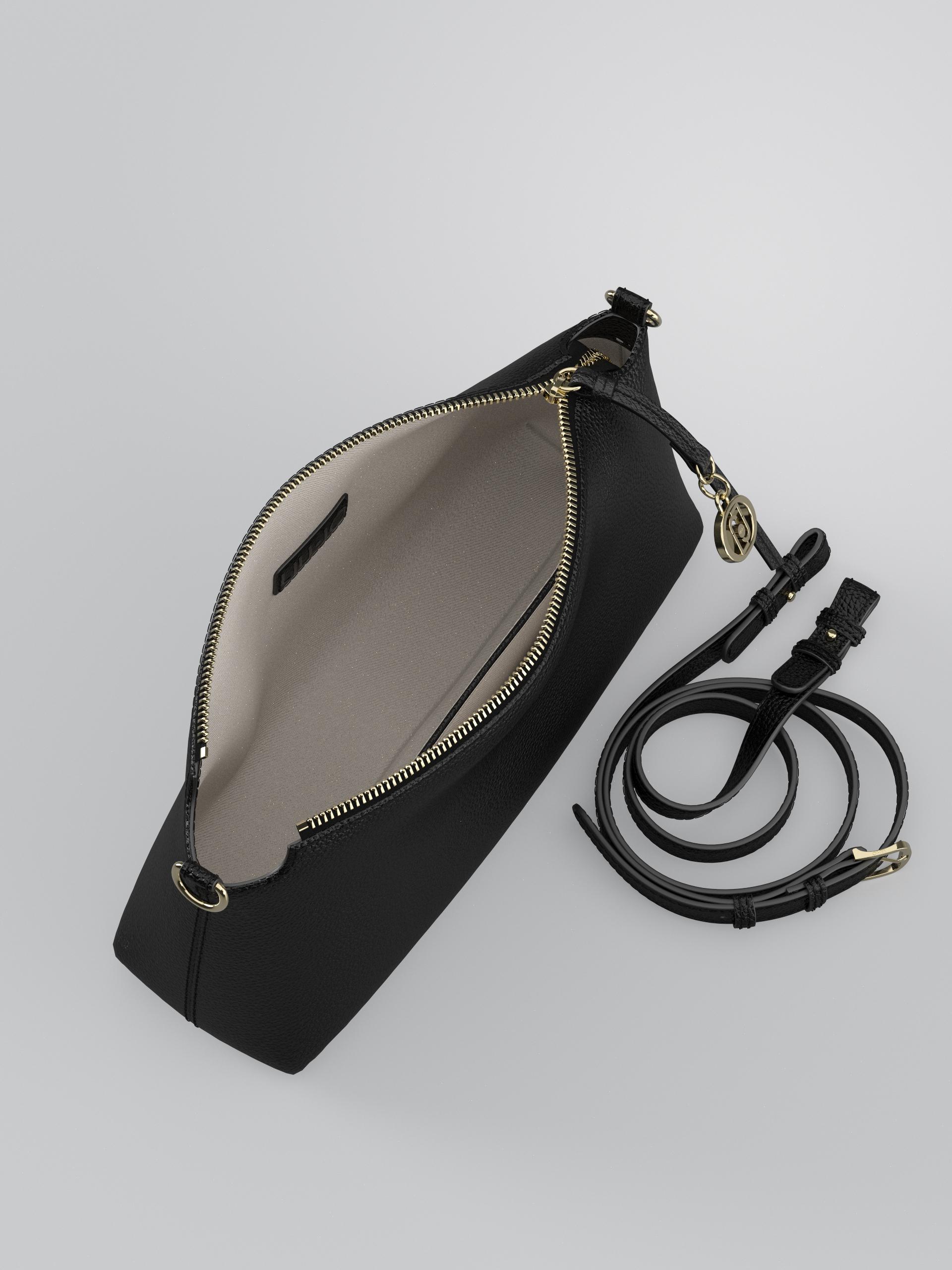 LIU JO SMALL HANDBAG B1848 NERO GOLD - immagine 4